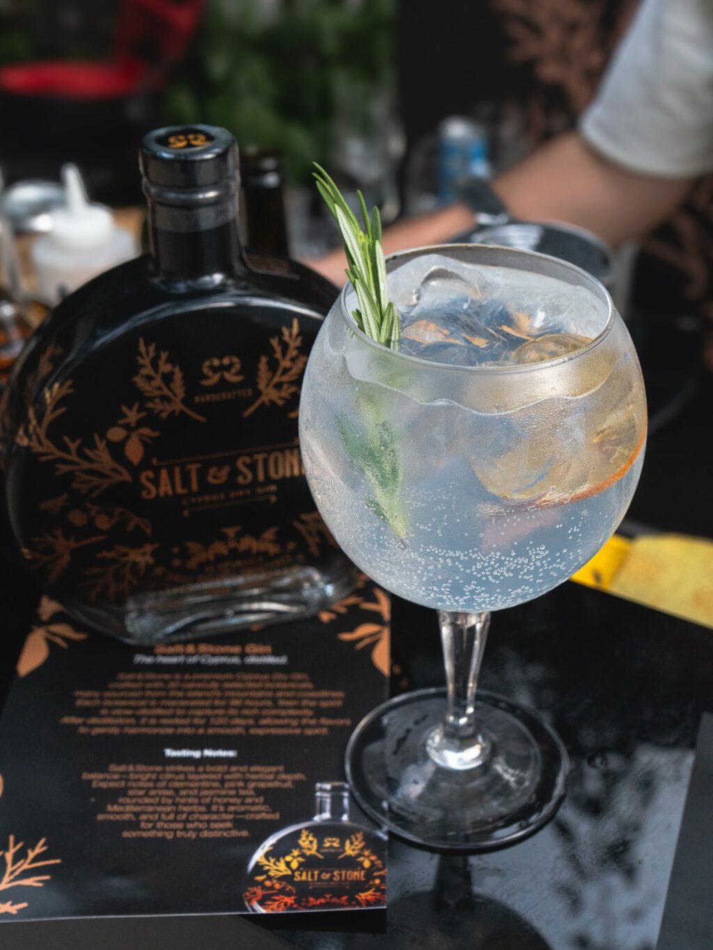 Instagram post from saltandstonegin. This post is in position 4.