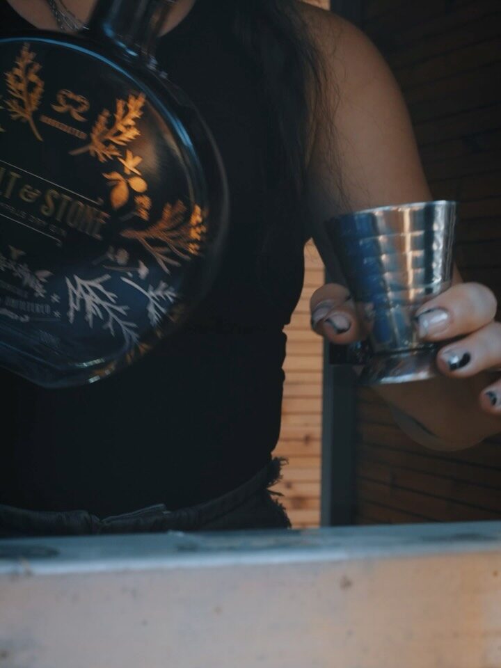 Instagram post from saltandstonegin. This post is in position 5.