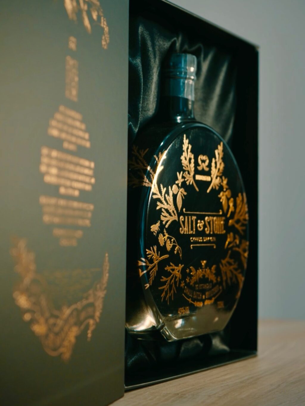 Instagram post from saltandstonegin. This post is in position 0.