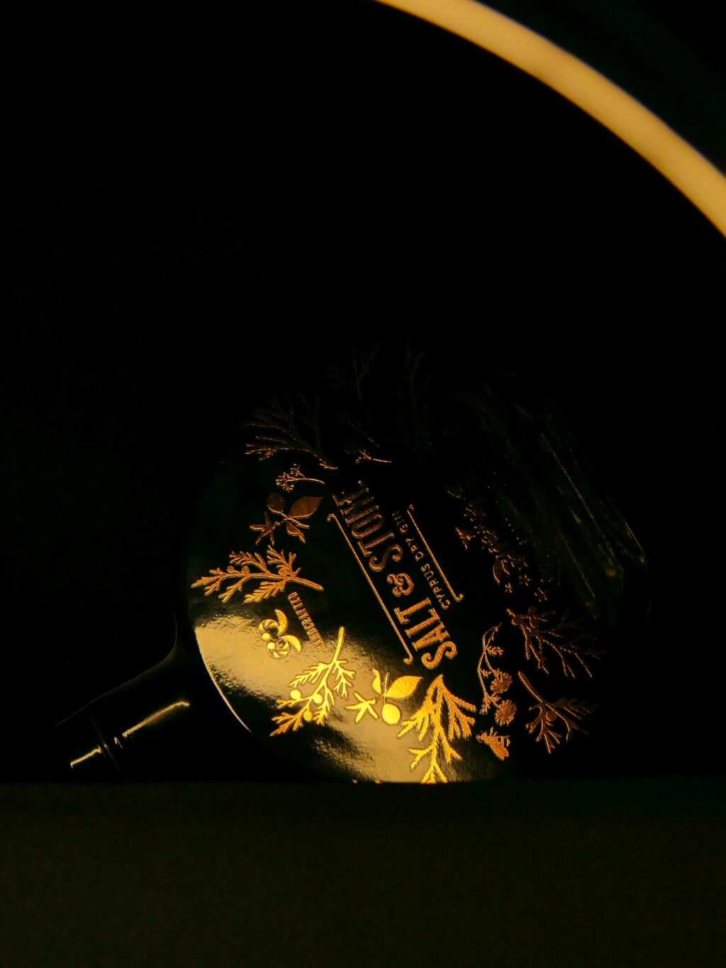 Instagram post from saltandstonegin. This post is in position 4.